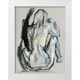 thumbnail image 1 of Parker, Jennifer Paxton 12x14 White Modern Wood Framed Museum Art Print Titled - Onyx Gestures II, 1 of 4