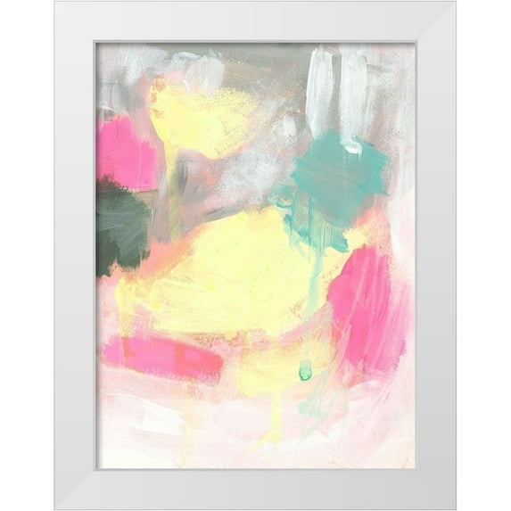 Parker, Jennifer Paxton 12x14 White Modern Wood Framed Museum Art Print Titled - Pink Limonade II