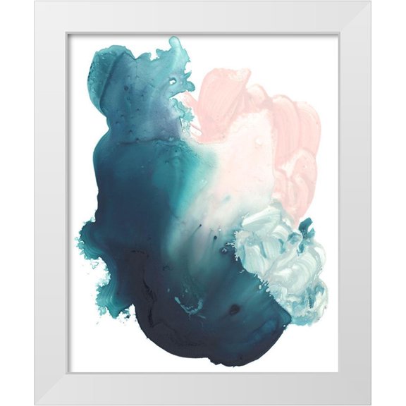 Parker, Jennifer Paxton 12x14 White Modern Wood Framed Museum Art Print Titled - Plunge I