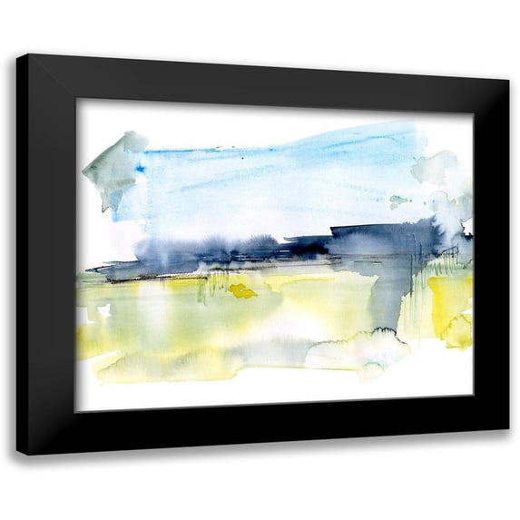 Parker, Jennifer Paxton 14x12 Black Modern Framed Museum Art Print Titled - Paynes Gray Plains I