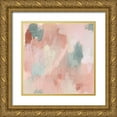 thumbnail image 1 of Parker, Jennifer Paxton 15x15 Gold Ornate Wood Framed with Double Matting Museum Art Print Titled - Muddled Apricot IV, 1 of 4