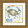 thumbnail image 1 of Parker, Jennifer Paxton 15x15 Gold Ornate Wood Framed with Double Matting Museum Art Print Titled - New England Summer I, 1 of 4