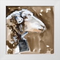 thumbnail image 1 of Parker, Jennifer Paxton 15x15 White Modern Wood Framed Museum Art Print Titled - Side Eye Sheep I, 1 of 4