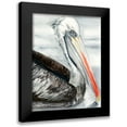 thumbnail image 1 of Parker, Jennifer Paxton 15x18 Black Modern Framed Museum Art Print Titled - Grey Pelican I, 1 of 5