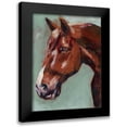 thumbnail image 1 of Parker, Jennifer Paxton 15x18 Black Modern Framed Museum Art Print Titled - Paint by Number Horse I, 1 of 5