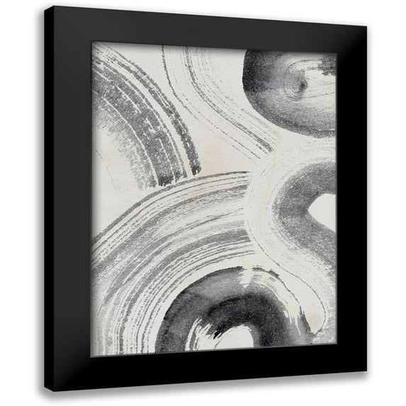 Parker, Jennifer Paxton 15x18 Black Modern Framed Museum Art Print Titled - Zen Flow II