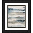 thumbnail image 1 of Parker, Jennifer Paxton 15x18 Black Ornate Wood Framed with Double Matting Museum Art Print Titled - Foggy Horizon I, 1 of 4