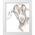 thumbnail image 1 of Parker, Jennifer Paxton 15x18 White Modern Wood Framed Museum Art Print Titled - Farm Faces IV, 1 of 4