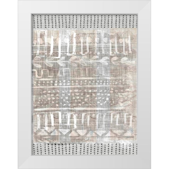 Parker, Jennifer Paxton 15x18 White Modern Wood Framed Museum Art Print Titled - Traders Tapestry IV