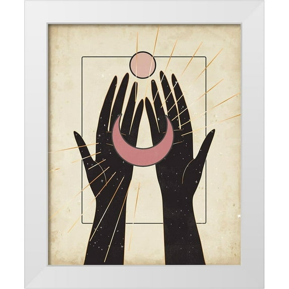 Parker, Jennifer Paxton 15x18 White Modern Wood Framed Museum Art Print Titled - Unphased II
