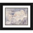 thumbnail image 1 of Parker, Jennifer Paxton 18x15 Black Ornate Wood Framed with Double Matting Museum Art Print Titled - Clouds in Neutral I, 1 of 4