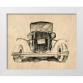thumbnail image 1 of Parker, Jennifer Paxton 18x15 White Modern Wood Framed Museum Art Print Titled - Model A Lines II, 1 of 4