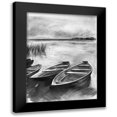 thumbnail image 1 of Parker, Jennifer Paxton 19x24 Black Modern Framed Museum Art Print Titled - Bateau Noir I, 1 of 5