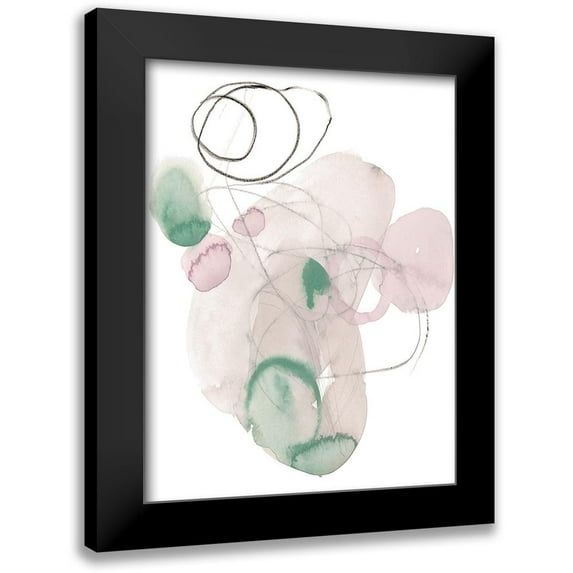 Parker, Jennifer Paxton 19x24 Black Modern Framed Museum Art Print Titled - Sea Glass Stack IV