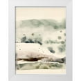 thumbnail image 1 of Parker, Jennifer Paxton 19x24 White Modern Wood Framed Museum Art Print Titled - Flowing Horizon II, 1 of 4