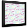 thumbnail image 1 of Parker, Jennifer Paxton 20x20 Black Modern Framed Museum Art Print Titled - Candy Christmas Collection G, 1 of 5