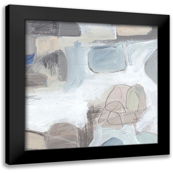 Parker, Jennifer Paxton 20x20 Black Modern Framed Museum Art Print Titled - In the Year 2525 III