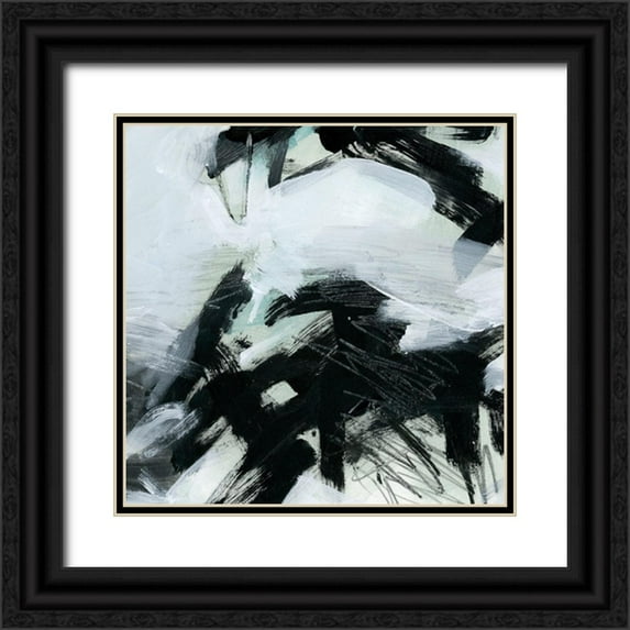 Parker, Jennifer Paxton 20x20 Black Ornate Wood Framed with Double Matting Museum Art Print Titled - Ocean Current V