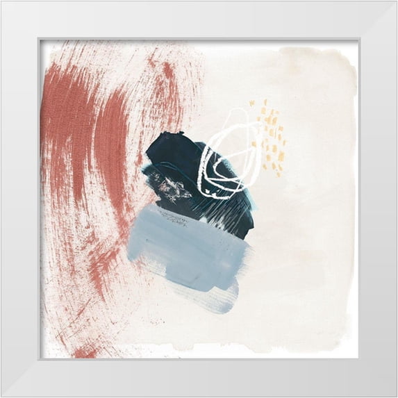 Parker, Jennifer Paxton 20x20 White Modern Wood Framed Museum Art Print Titled - Pigmented Earth IV