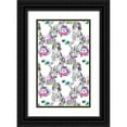 thumbnail image 1 of Parker, Jennifer Paxton 21x32 Black Ornate Wood Framed with Double Matting Museum Art Print Titled - Bright Easter Bouquet Collection E, 1 of 4