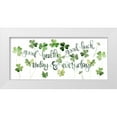 thumbnail image 1 of Parker, Jennifer Paxton 24x13 White Modern Wood Framed Museum Art Print Titled - Clover Sayings Collection D, 1 of 4