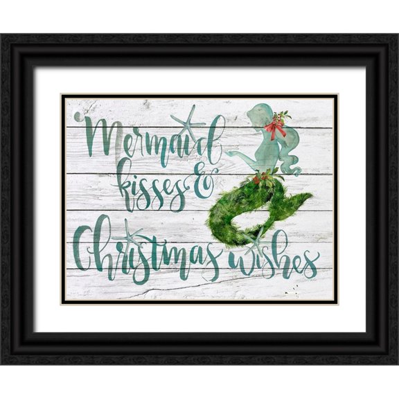 Parker, Jennifer Paxton 24x19 Black Ornate Wood Framed with Double Matting Museum Art Print Titled - Tis the Seasun Collection A