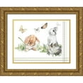 thumbnail image 1 of Parker, Jennifer Paxton 24x19 Gold Ornate Wood Framed with Double Matting Museum Art Print Titled - English Bunnies Collection A, 1 of 4