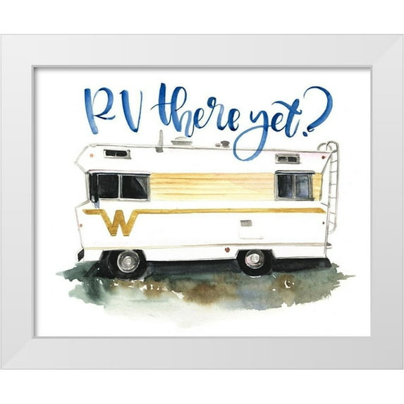 Parker, Jennifer Paxton 24x20 White Modern Wood Framed Museum Art Print Titled - Summer Vacation II