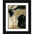 thumbnail image 1 of Parker, Jennifer Paxton 25x32 Black Ornate Wood Framed with Double Matting Museum Art Print Titled - Baked Paintstrokes IV, 1 of 4