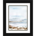 thumbnail image 1 of Parker, Jennifer Paxton 25x32 Black Ornate Wood Framed with Double Matting Museum Art Print Titled - Salt Lake Reflections II, 1 of 4