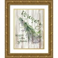 thumbnail image 1 of Parker, Jennifer Paxton 25x32 Gold Ornate Wood Framed with Double Matting Museum Art Print Titled - Green Witch I, 1 of 4