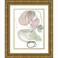 thumbnail image 1 of Parker, Jennifer Paxton 25x32 Gold Ornate Wood Framed with Double Matting Museum Art Print Titled - Sea Glass Stack III, 1 of 4