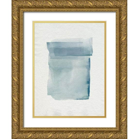 Parker, Jennifer Paxton 25x32 Gold Ornate Wood Framed with Double Matting Museum Art Print Titled - Watercolor Lens I