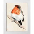 thumbnail image 1 of Parker, Jennifer Paxton 25x32 White Modern Wood Framed Museum Art Print Titled - Little Bird on Branch IV, 1 of 4