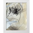 thumbnail image 1 of Parker, Jennifer Paxton 25x32 White Modern Wood Framed Museum Art Print Titled - Masked Notes VII, 1 of 4