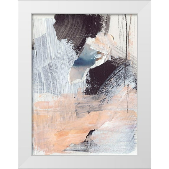 Parker, Jennifer Paxton 25x32 White Modern Wood Framed Museum Art Print Titled - Paved Path I