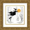 thumbnail image 1 of Parker, Jennifer Paxton 26x26 Gold Ornate Wood Framed with Double Matting Museum Art Print Titled - Witchy Mischief II, 1 of 4