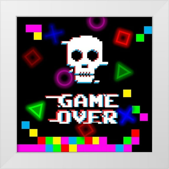 Parker, Jennifer Paxton 26x26 White Modern Wood Framed Museum Art Print Titled - Level Up IV