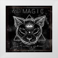 thumbnail image 1 of Parker, Jennifer Paxton 26x26 White Modern Wood Framed Museum Art Print Titled - Mystical Cat I, 1 of 4