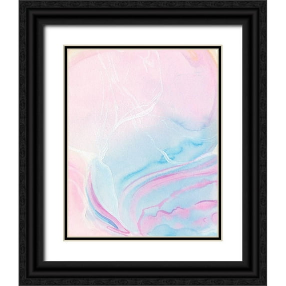Parker, Jennifer Paxton 26x32 Black Ornate Wood Framed with Double Matting Museum Art Print Titled - Marbled Prism II