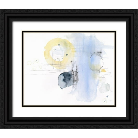 Parker, Jennifer Paxton 32x26 Black Ornate Wood Framed with Double Matting Museum Art Print Titled - Gathering Remnants II