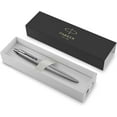 thumbnail image 1 of Parker Jotter XL Ballpoint Pen | Monochrome Stainless | Medium Point | Blue Ink | Gift Box, Grey, 1 of 5