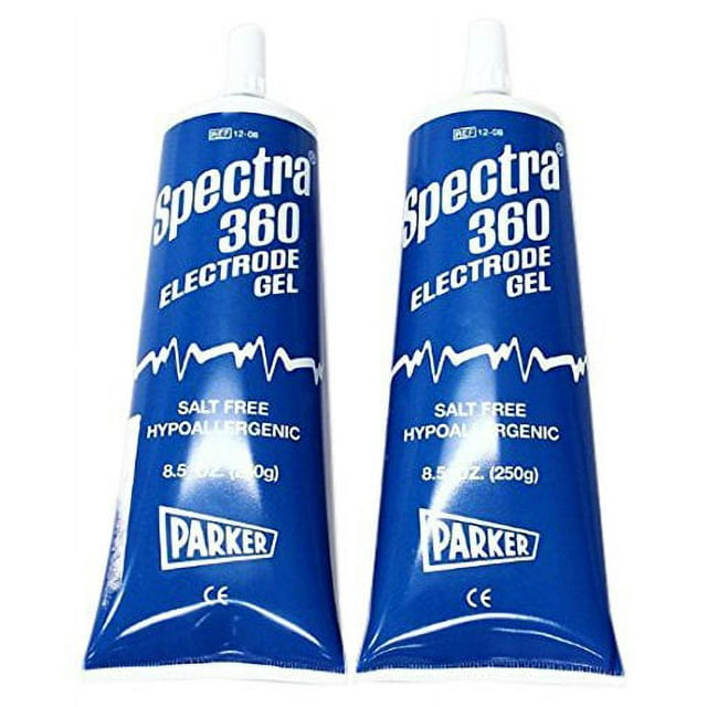 Parker Labs 1208 Spectra 360 Electrode Gel 250g Tube (Set of 2