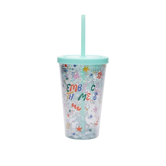 Parker Lane 16oz Double Wall Tumbler - Embrace the Mess