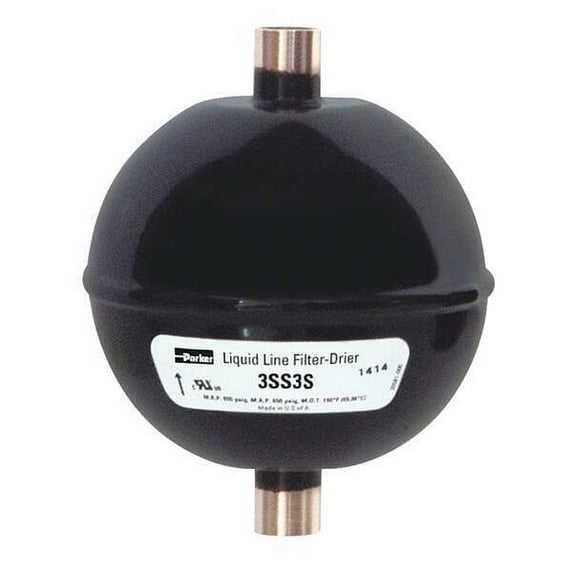 Parker Liquid Line Filter Dryer,5 Ton Capacity 5SS3S