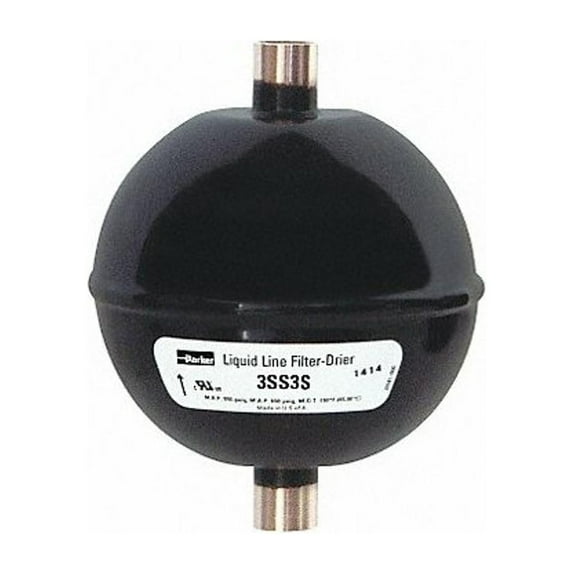 Parker Liquid Line Filter Dryer,4.5in L,650 psi 3SS3S