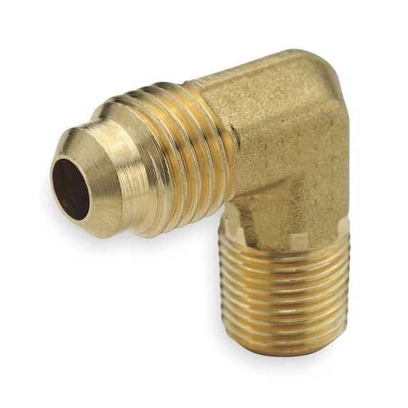 Parker Male Elbow,45deg,Brass,Tube x MNPT,PK10 149F-4-6