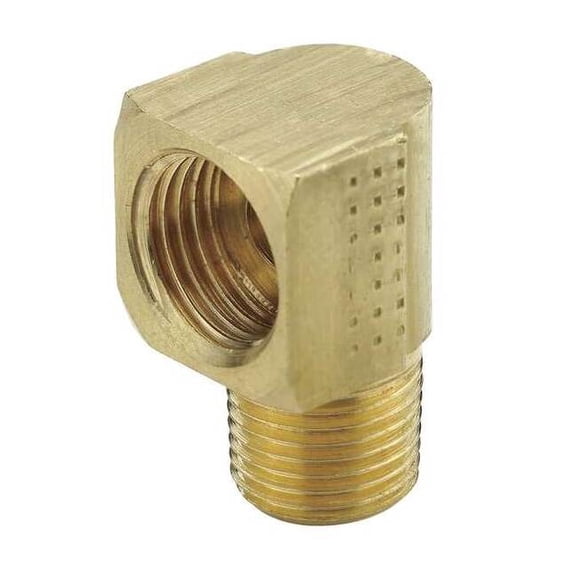 Parker 1/8" MNPS x 3/16" Flare Brass 90 Degree Elbow 10PK 249IFHD-3-2