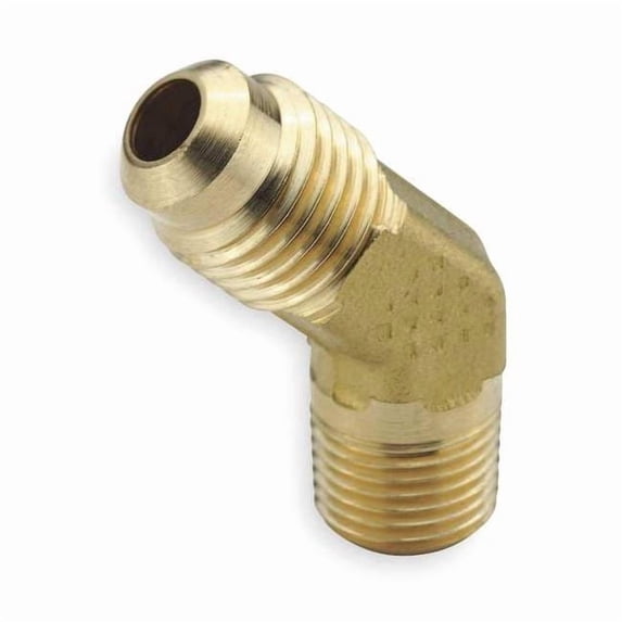 Parker Male Elbow,Brass,Tube x MNPT,PK10 159F-4-4