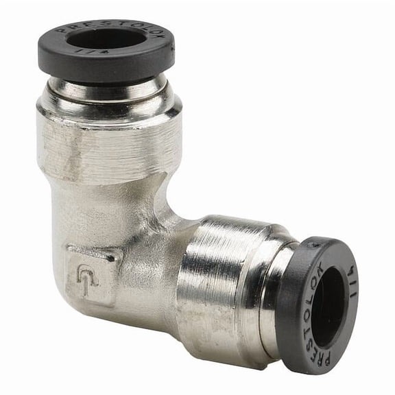 Parker Metal Fitting,90 Degrees Elbow,3/4" L 165PLP-2